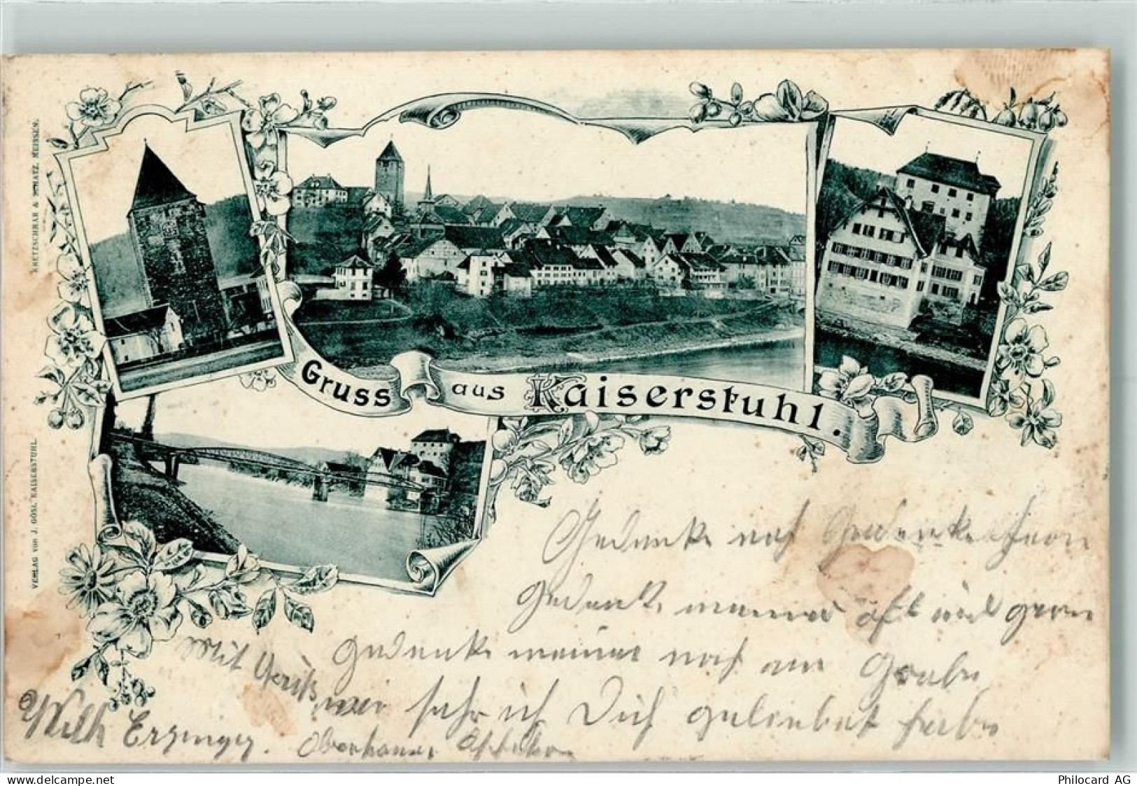 5466 Kaiserstuhl AG 1901 Gebrauchsspuren - 13124462