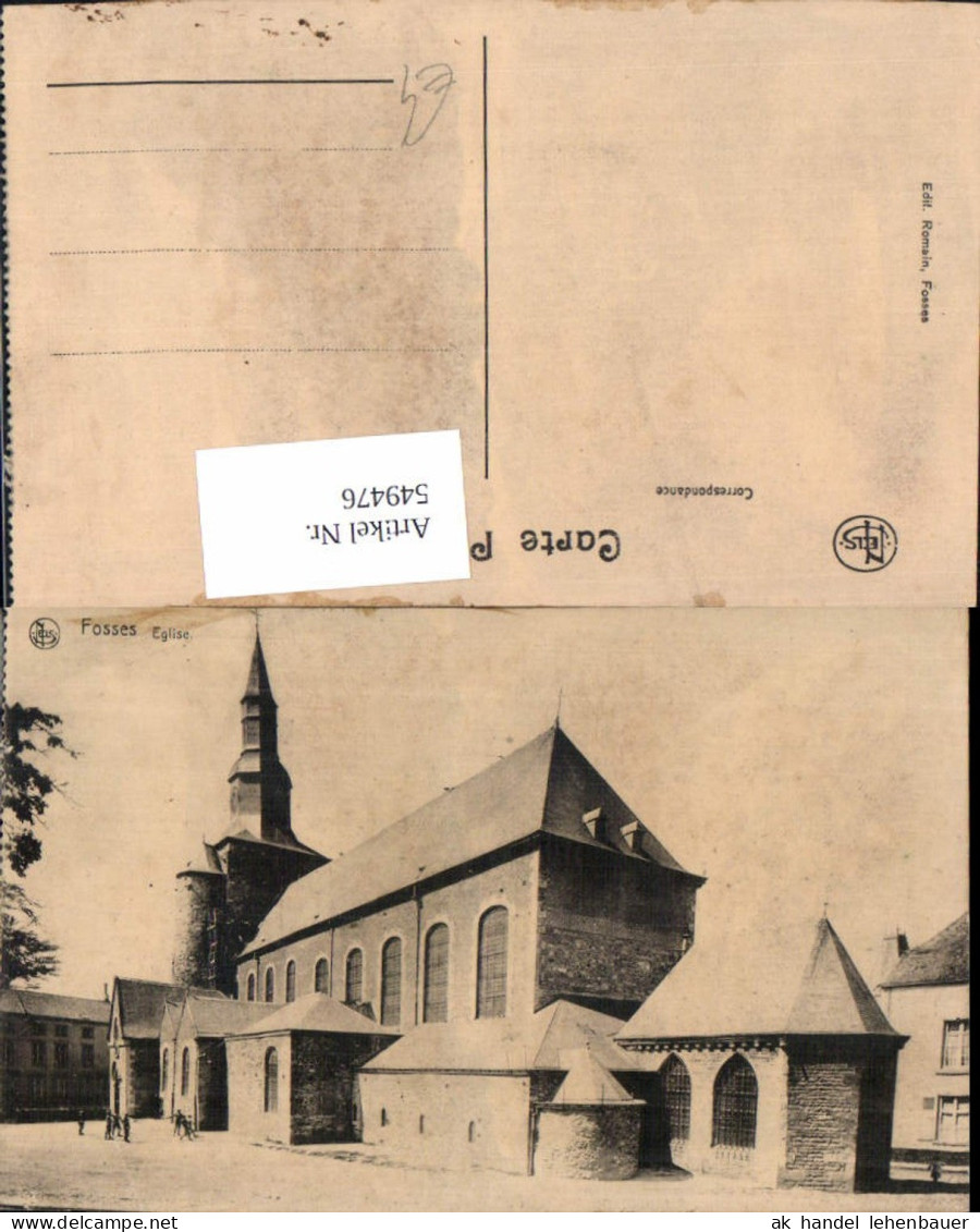549476,Belgium Fosses Kirche