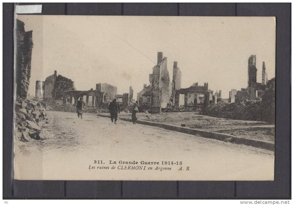 55 - Clermont en Argonne - Les Ruines