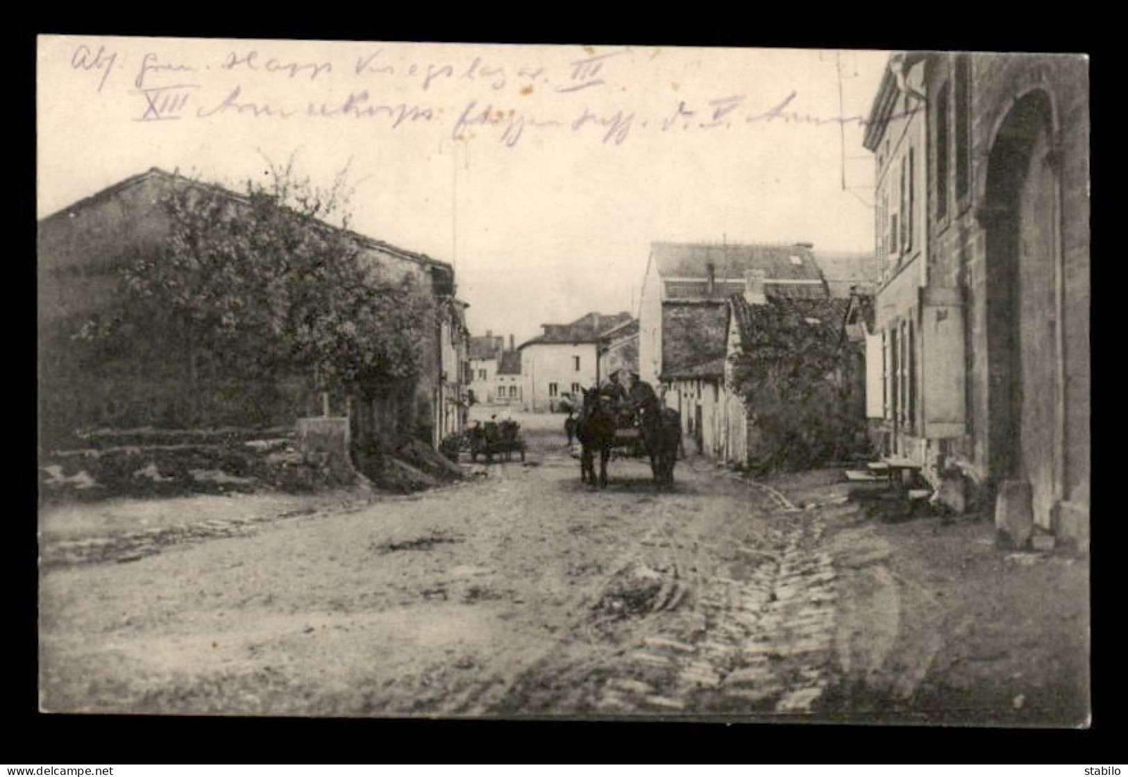 55 - DAMVILLERS - FELDPOSTKARTE