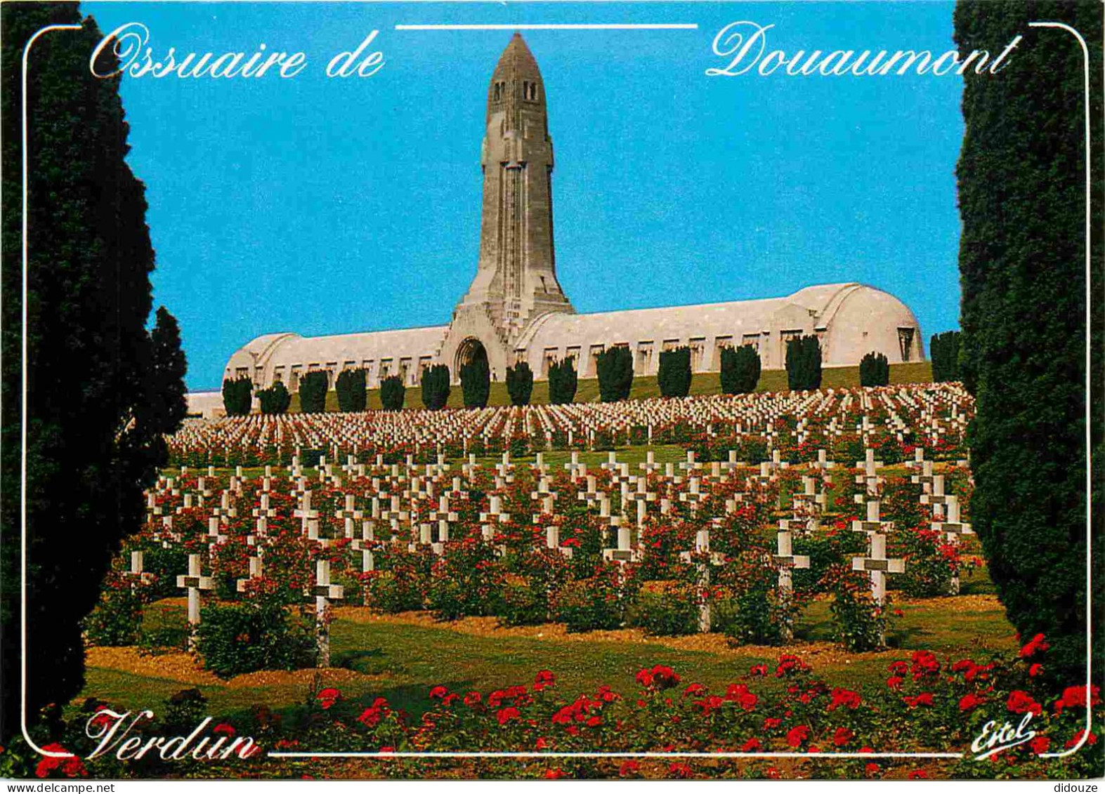 55 - Douaumont - L'Ossuaire de Douaumont - Le Cimetière National Militaire - CPM - Voir Scans Recto-Verso