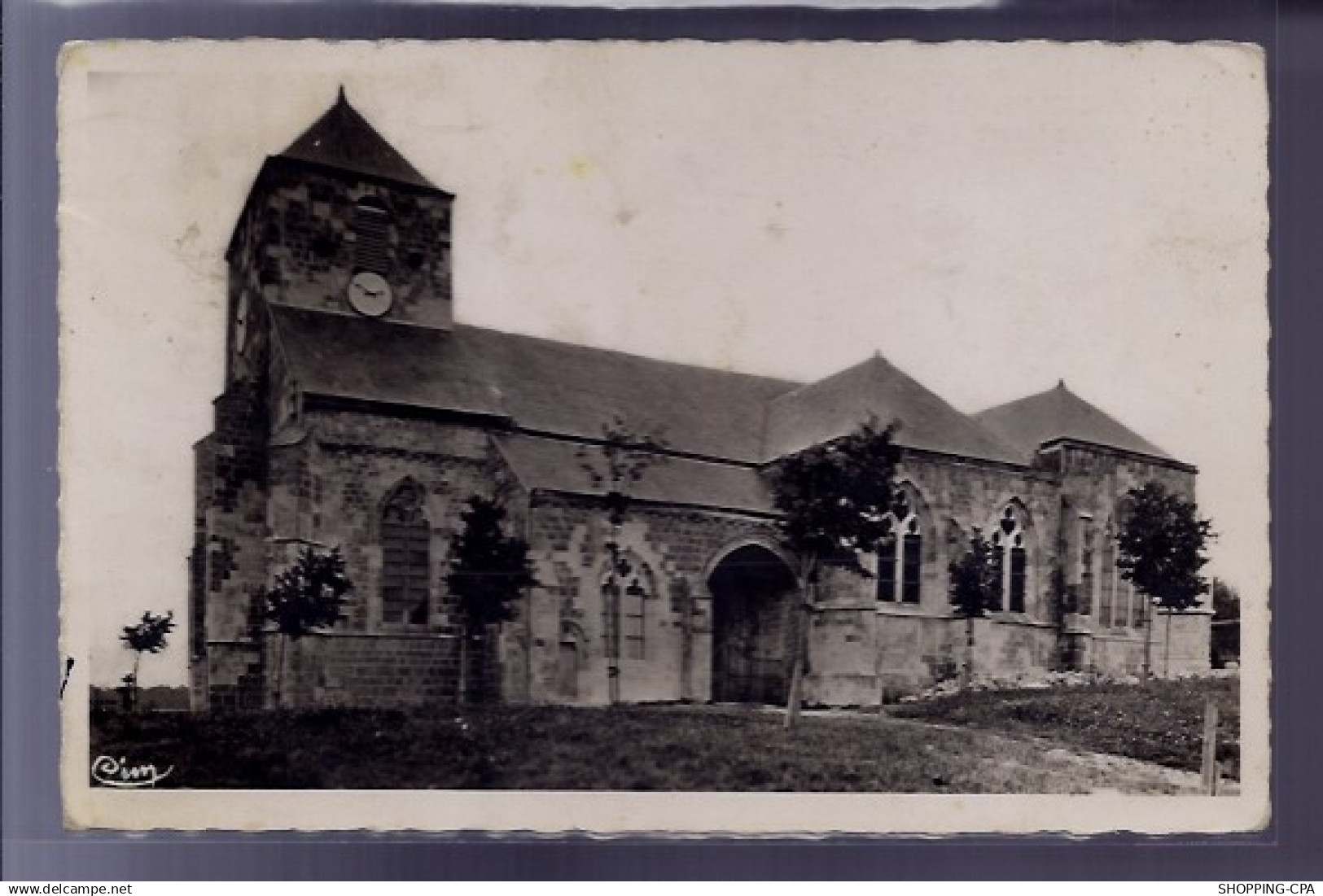55 - Dun-sur-Meuse - Eglise Notre-Dame - Voyagé - Dos divisé