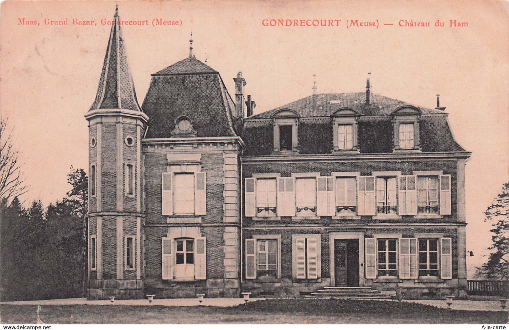 55 GONDRECOURT LE CHATEAU CHATEAU DU HAM