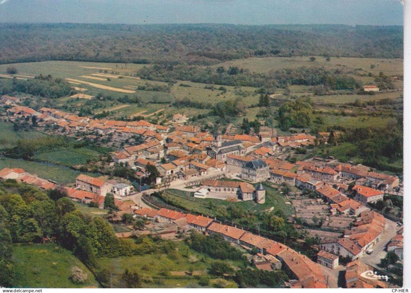 55 - MEUSE - MONTIERS SUR SAULX - VUE AERIENNE