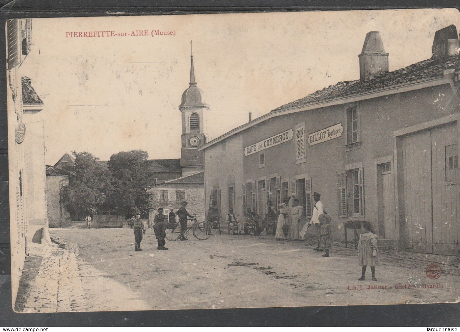 55 - PIERREFITTE SUR AIRE - Café du Commerce