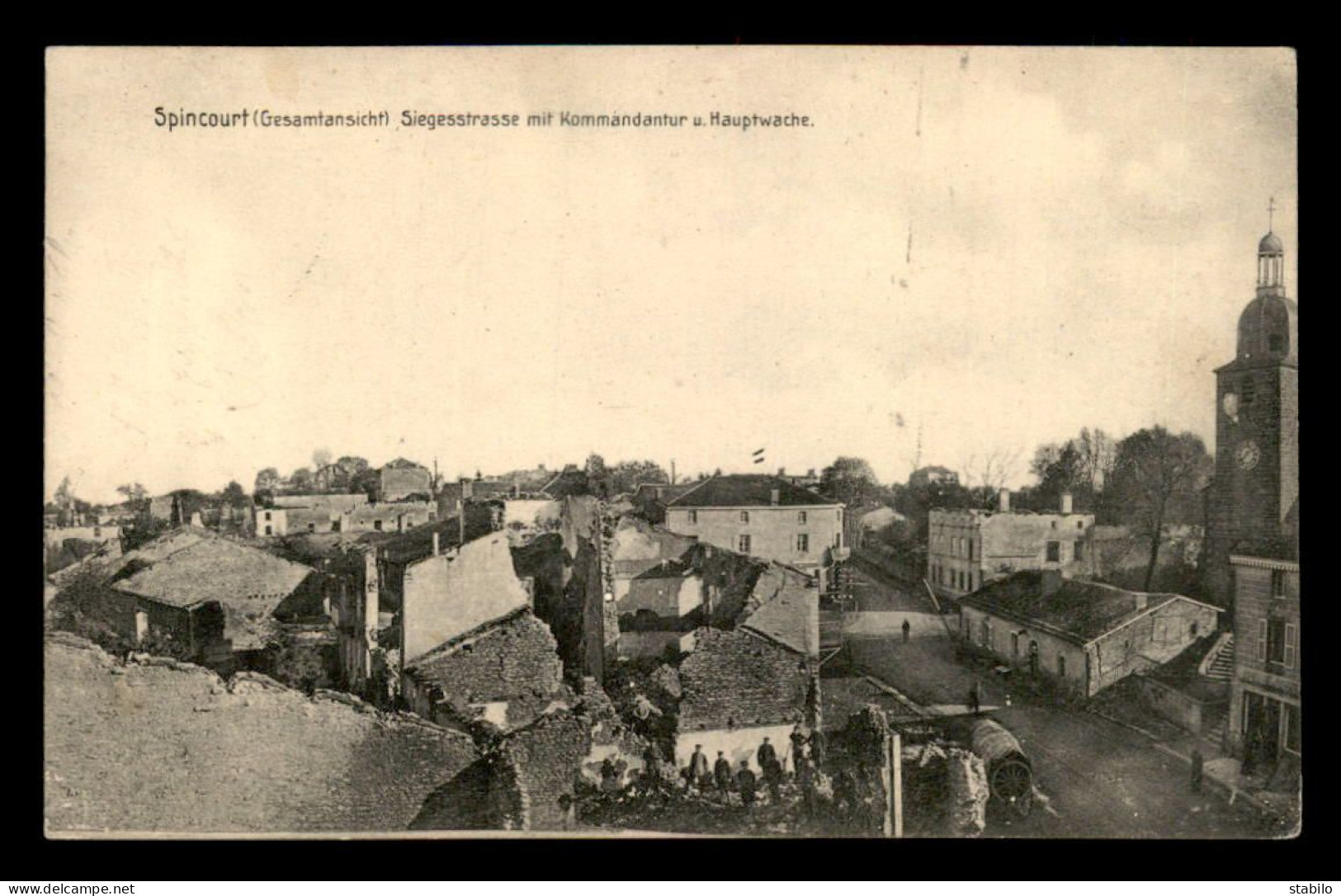 55 - SPINCOURT - FELDPOSTKARTE