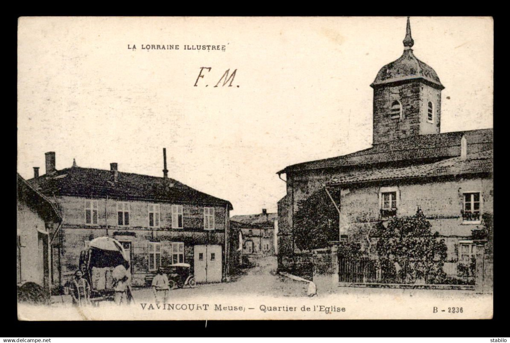 55 - VAVINCOURT - QUARTIER DE L'EGLISE - VOIR ETAT