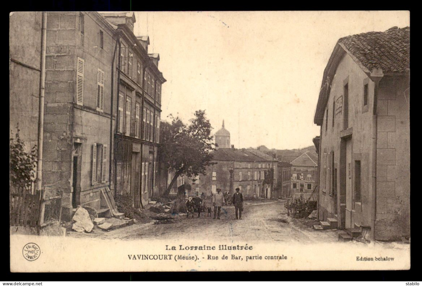 55 - VAVINCOURT - RUE DE BAR - EDITEUR SCHALOW