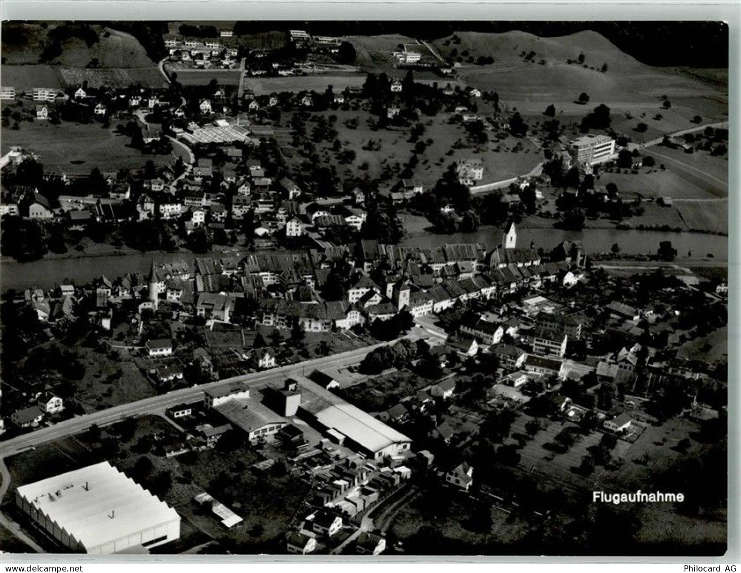 5507 Mellingen Foto AK Fliegeraufnahme - 10752829