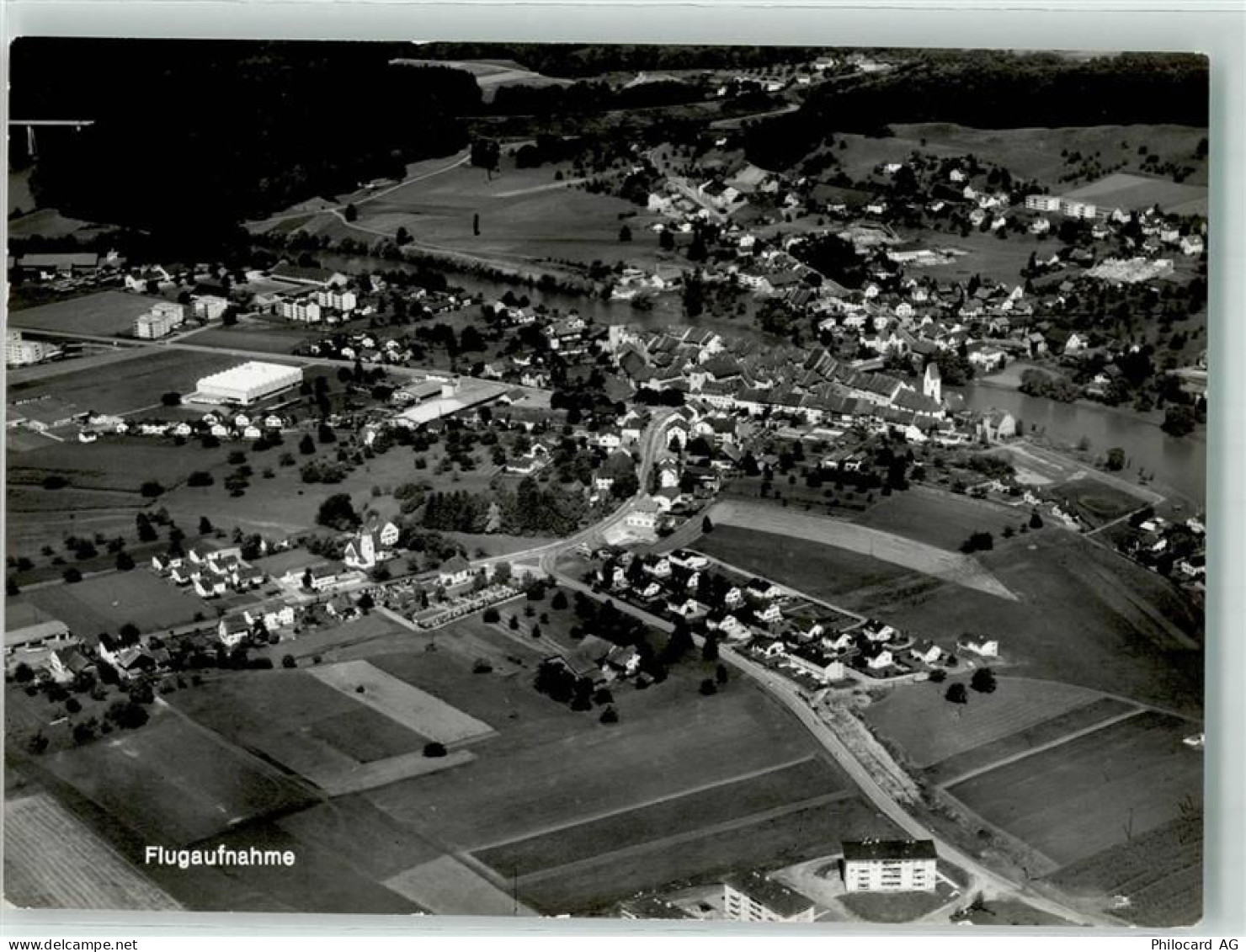 5507 Mellingen Foto AK Fliegeraufnahme Foto Beier - 39692474