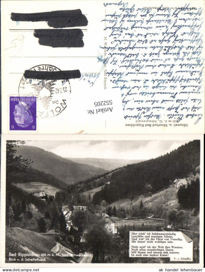 552205,Bad Rippoldsau Schapbach Teilansicht