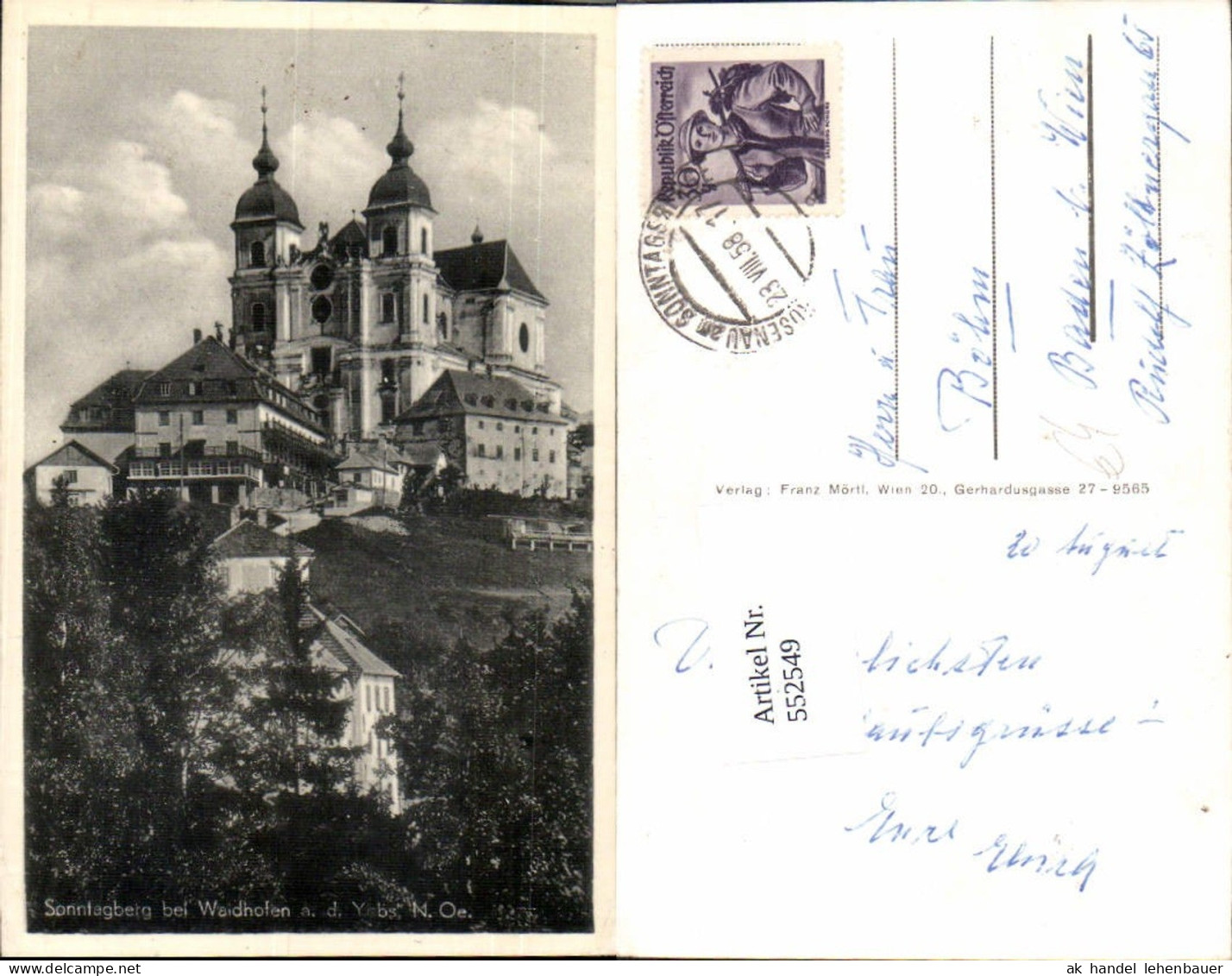 552549,Sonntagberg bei Rosenau Waidhofen an der Ybbs Kematen