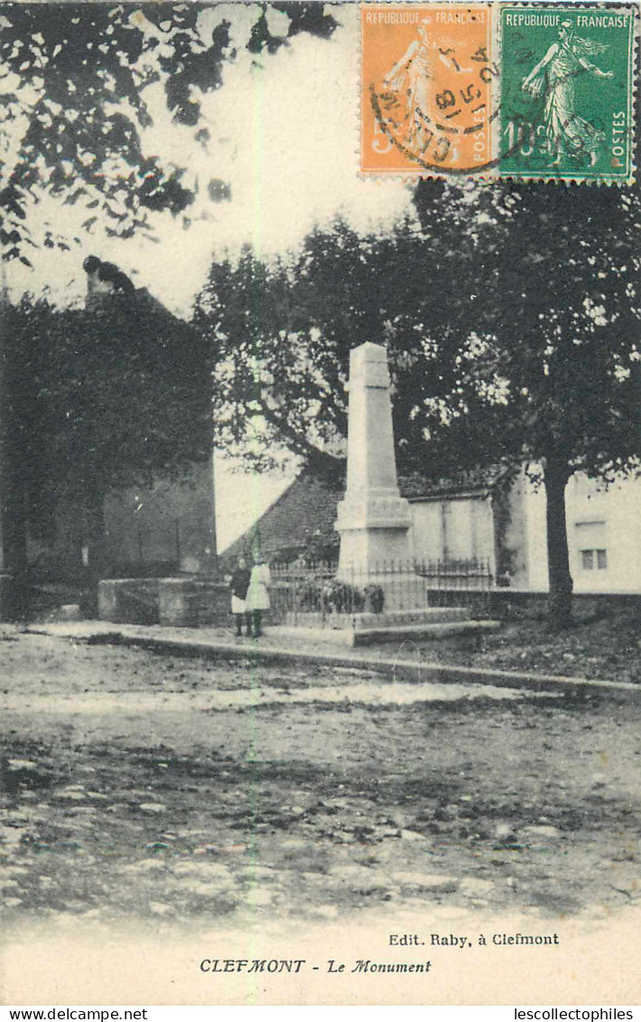 55321 - CLEFMONT - LE MONUMENT
