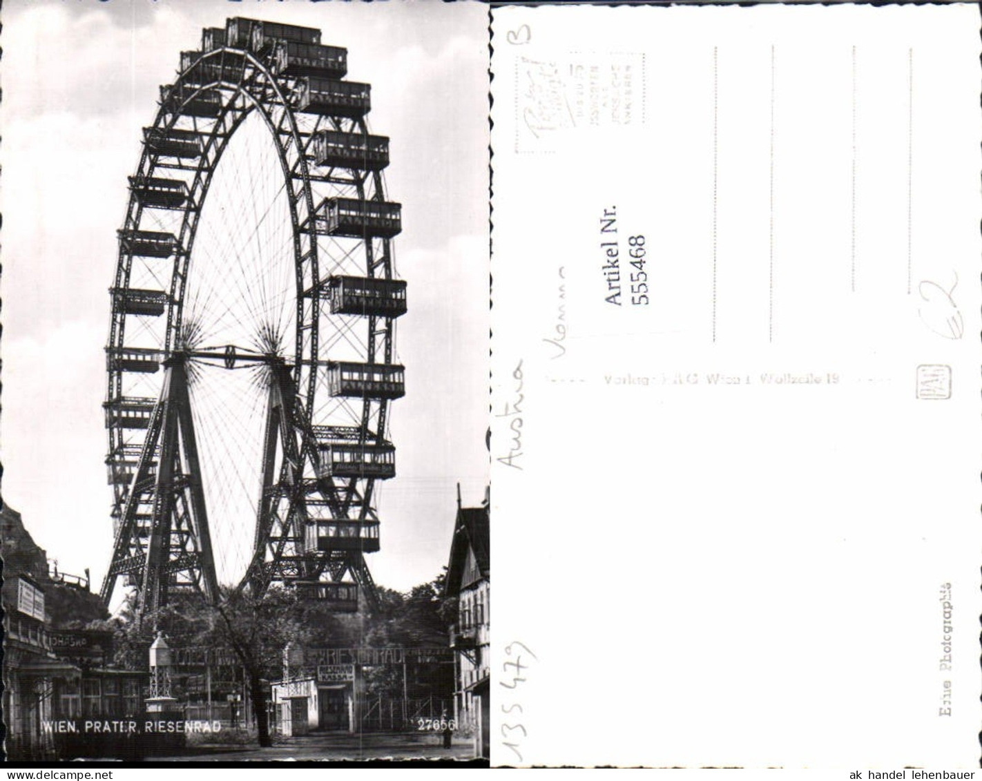 555468,Wien Leopoldstadt Prater Riesenrad