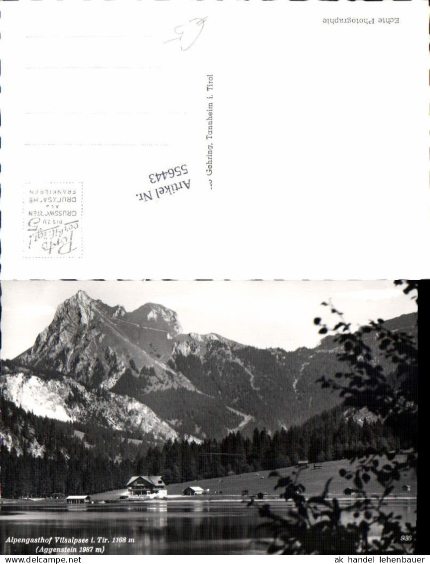 556443,Vils Vilsalpsee Aggenstein Gasthaus
