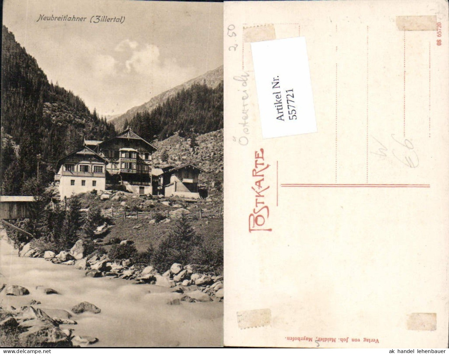 557721,Gasthof Neubreitlahner Zillertal b. Ginzling Zillertal Mayrhofen