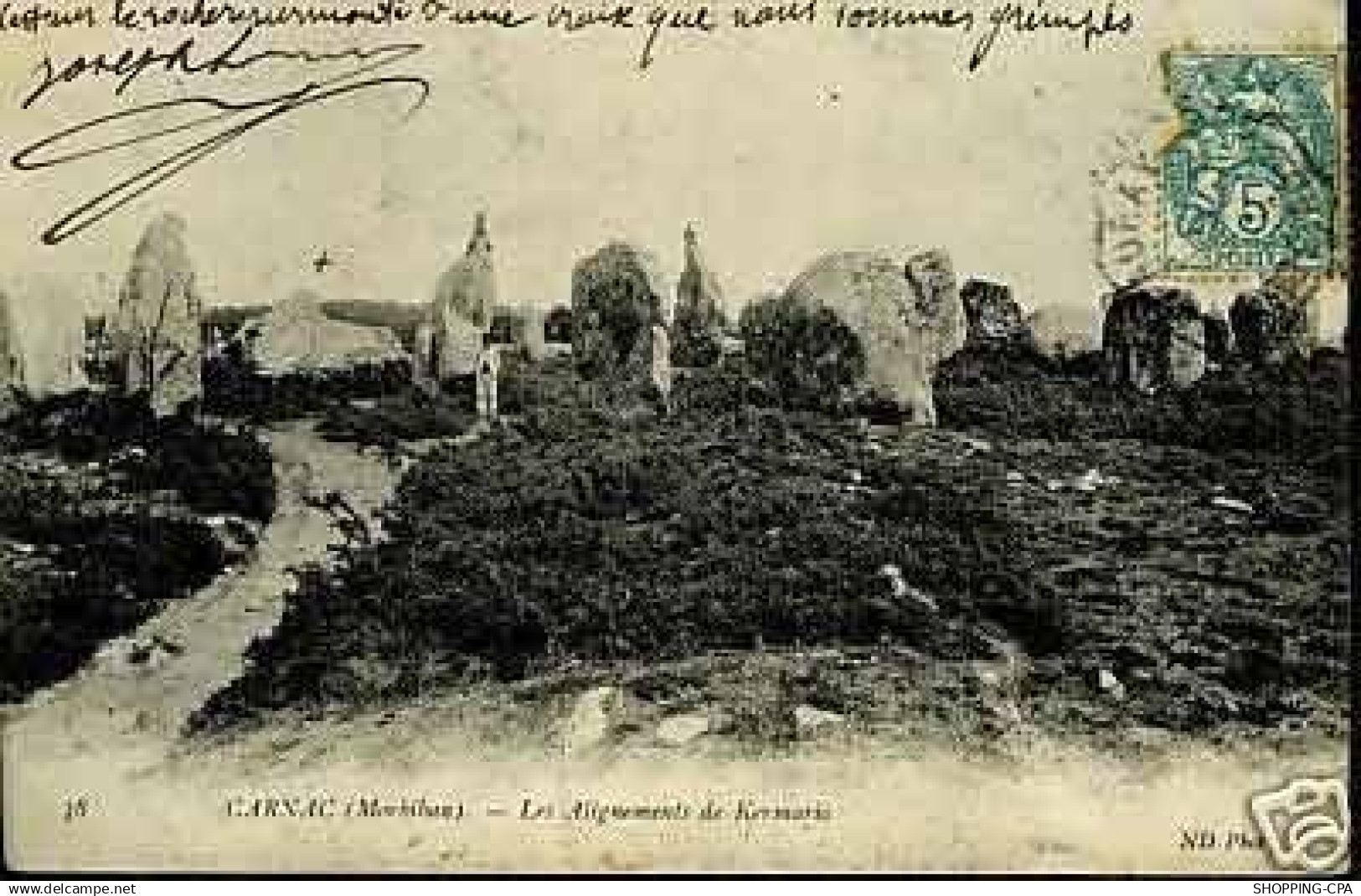 56 - Carnac - Les alignements de Kermario