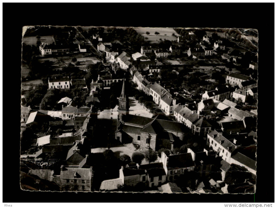 56 - CLEGUEREC - vue aérienne