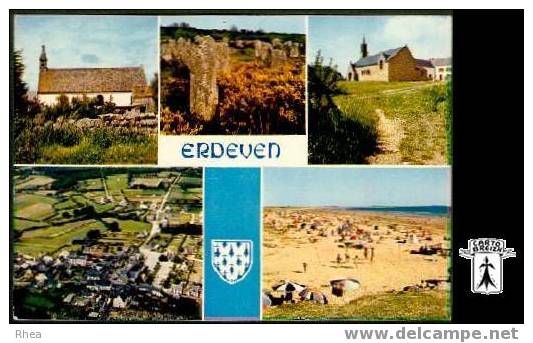 56 Erdeven - MX 5040 - ERDEVEN (56410)  Les chapelles de Kerhillio, Kergrosse, le bourg d'E Rhea D56D  K56013K  C56054C