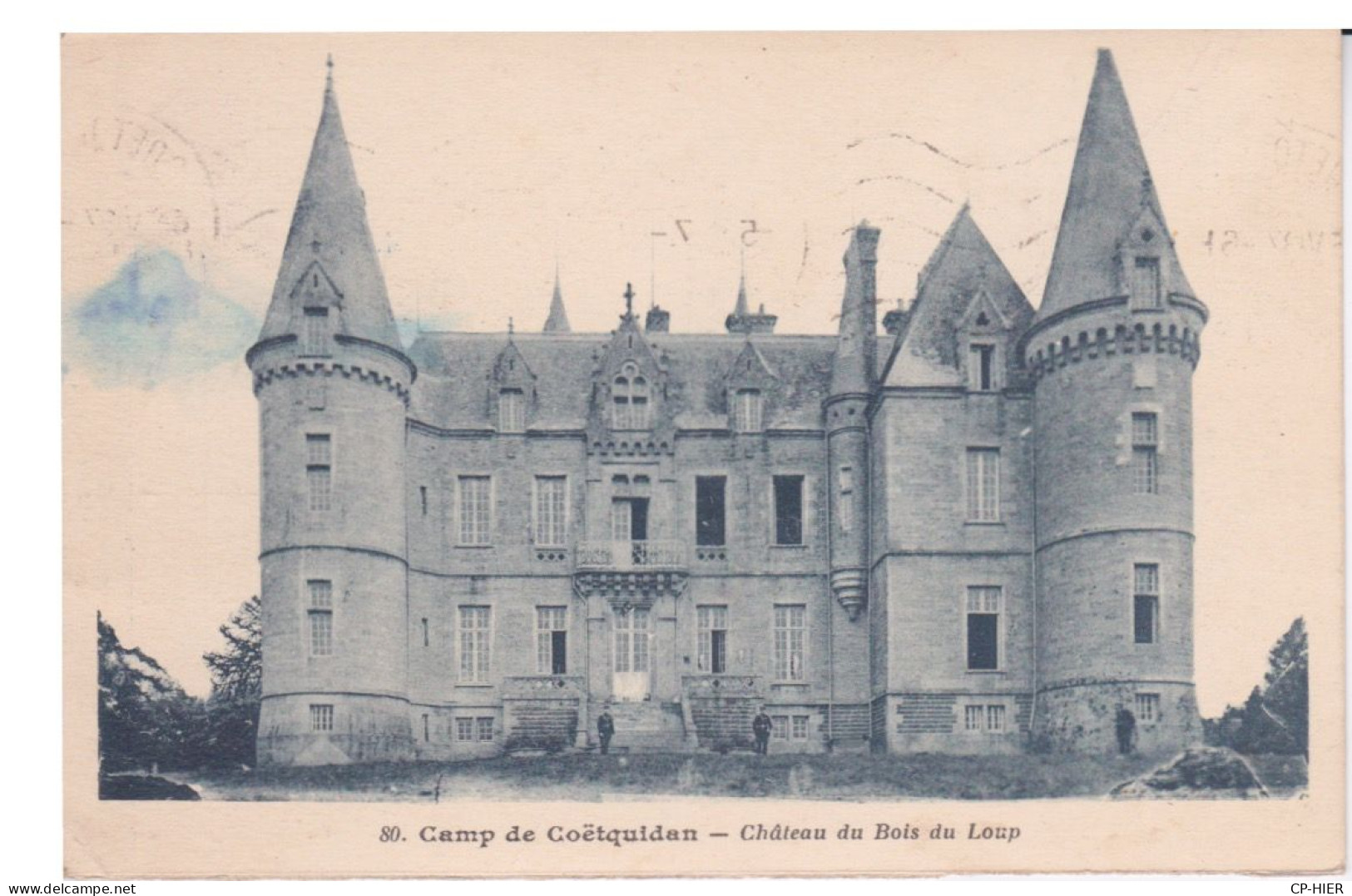 56 - GUER - COETQUIDAN -  CHATEAU DU BOIS DU LOUP