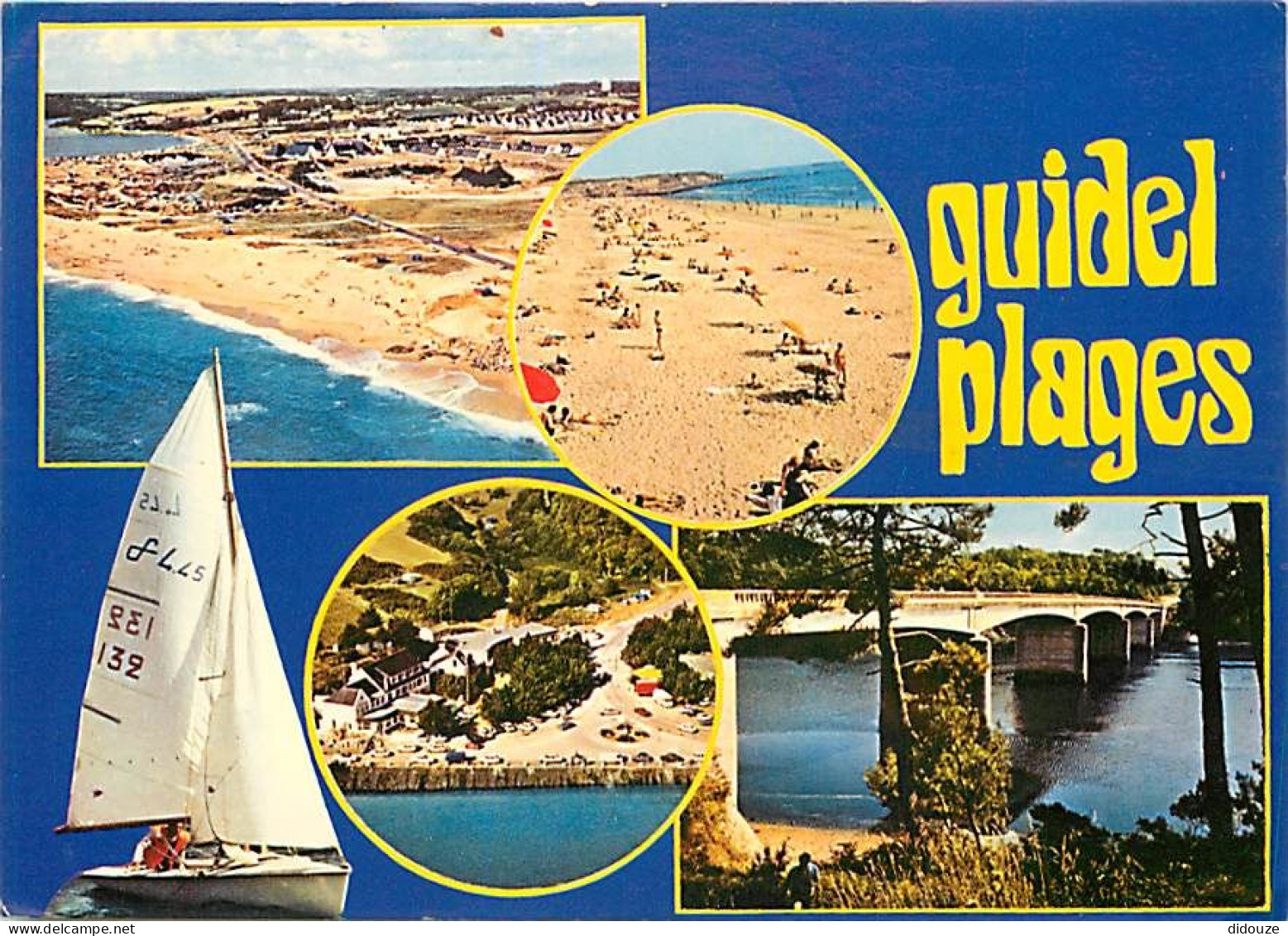 56 - Guidel - Plages - Multivues - CPM - Voir Scans Recto-Verso