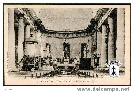 56 La Gacilly - 6110 - LA GACILLY (Morbihan) - Intérieur de l'Eglise - cpa