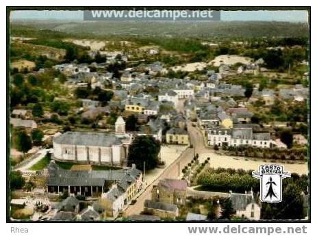 56 La Gacilly - LA GACILLY  (Morbihan)   310-40 A - Le Centre, la rue de Montauban, la place et l'Eglise - cpsm