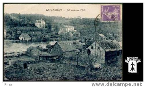 56 La Gacilly - LA GACILLY (Morbihan) - Joli coin sur l'Aff -  cpa Rhea D56D  C56061C
