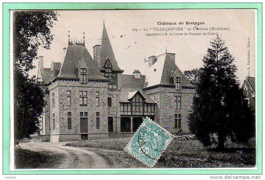 56 - La GACILLY -- La " Ville Janvier ".....