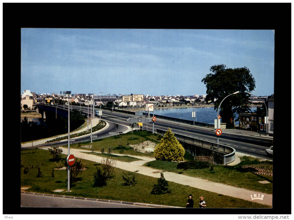 56 - LANESTER - Pont - pas imprimé en carte postale