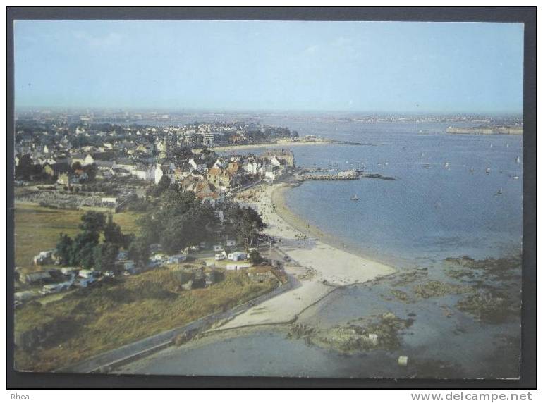 56 Larmor-Plage vue aerienne plage    D56D  K56162K  C56107C RH049522