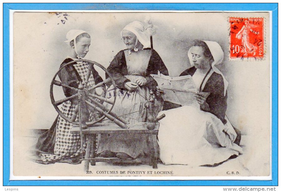 56 - LOCMINE -- Costume de Pontivy et Locminé