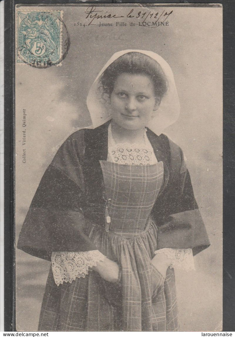 56 - LOCMINE - Jeune Fille de Locminé