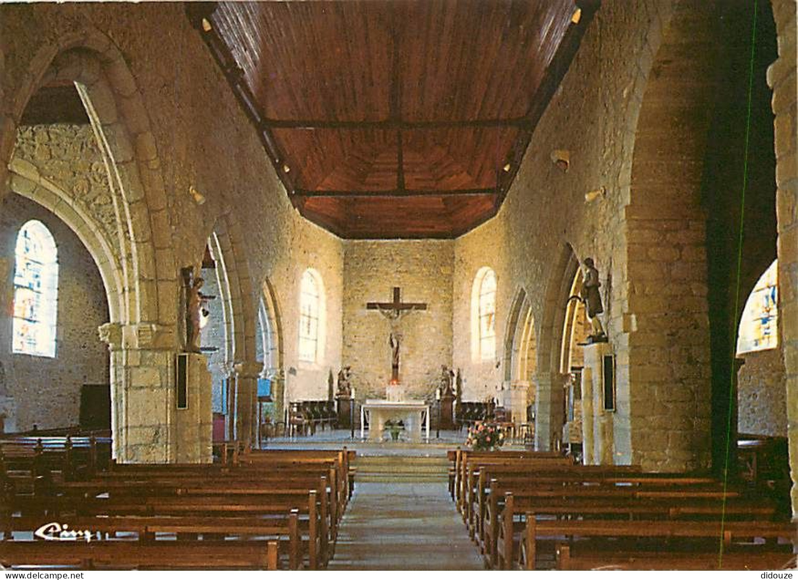 56 - Muzillac - Noyal - Intérieur de l'église - CPM - Voir Scans Recto-Verso