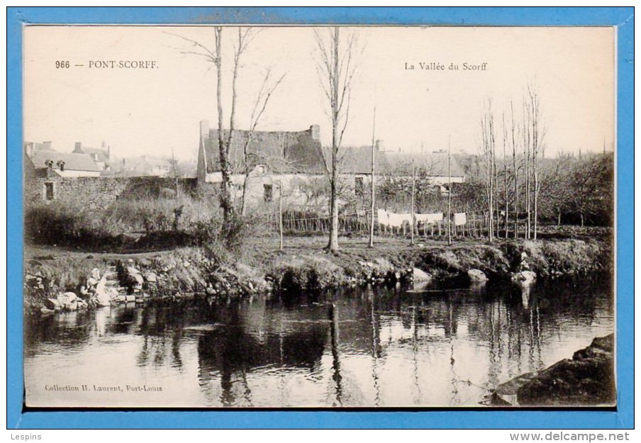 56 - PONT SCORFF --  La vallée du Scorff