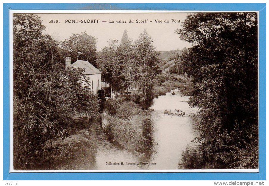 56 - PONT SCORFF --  La Vallée du Scorff - Vue du pont