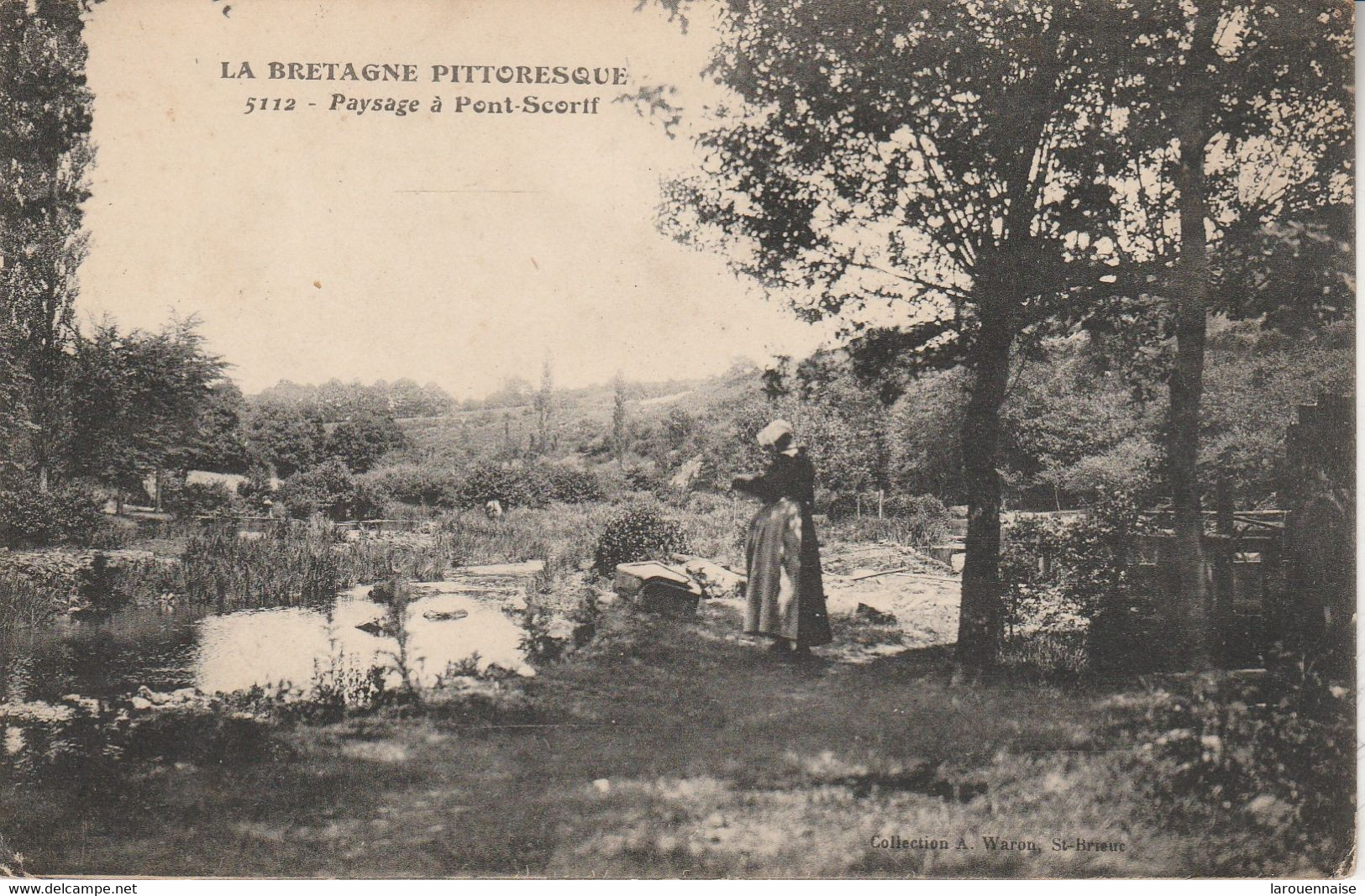 56 - PONT SCORFF - Paysage à Pont - Scorff