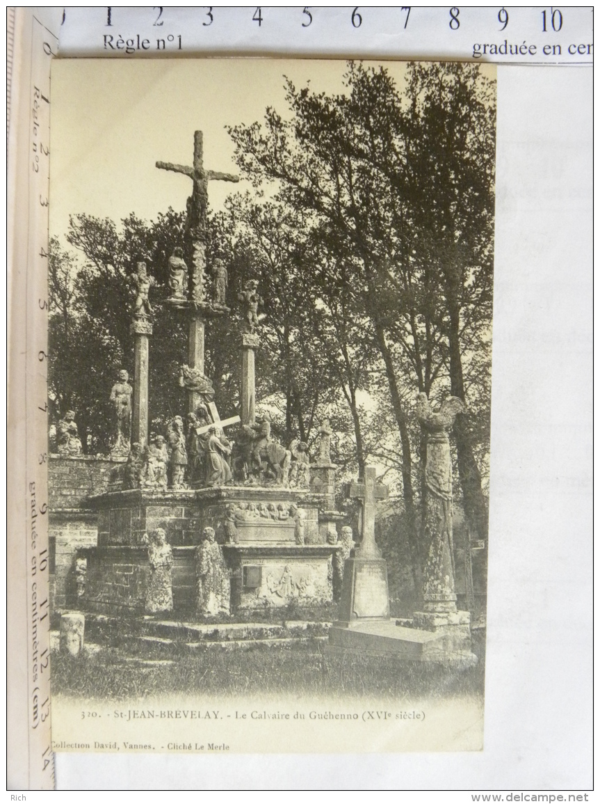 56 - SAINT JEAN BREVELAY - le calvaire du guéhenno