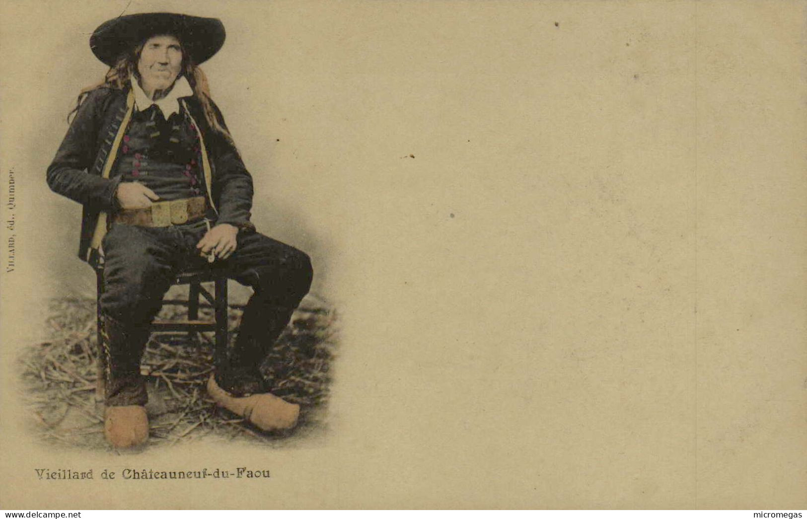 56 - Vieillard de CHÂTEAUNEUF-du-FAOU