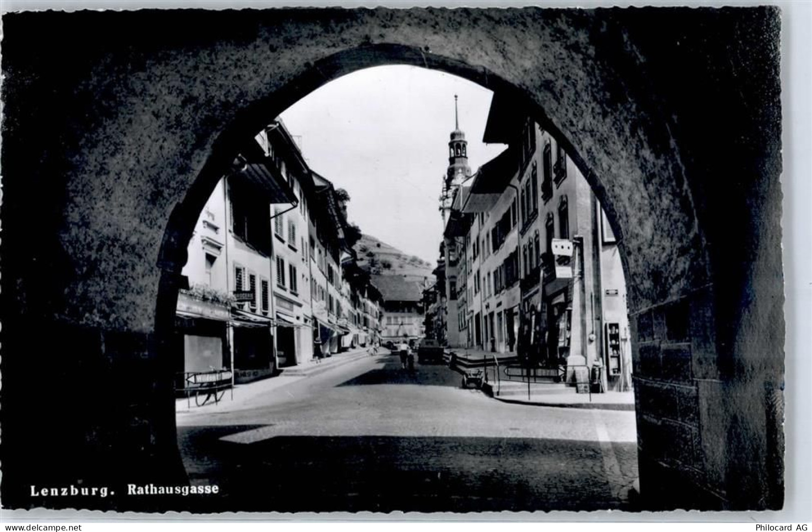 5600 Lenzburg 1953 - Rathausgasse - 51548102