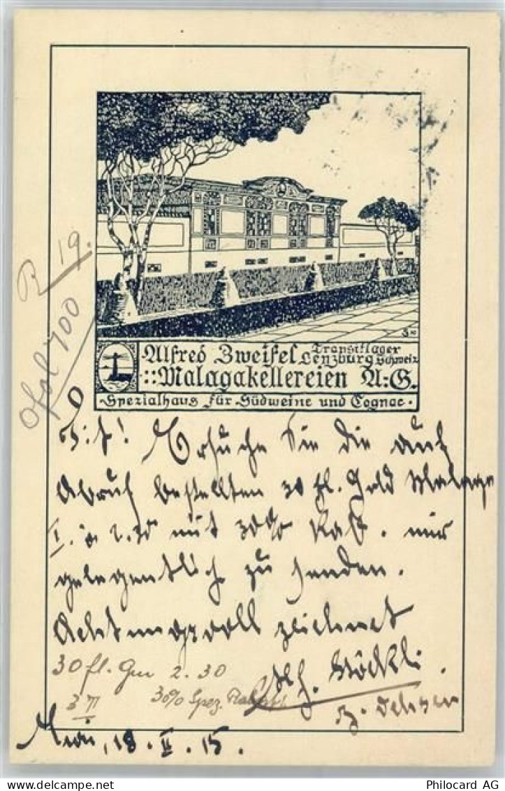 5600 Lenzburg - Malagakellereien - 51100643