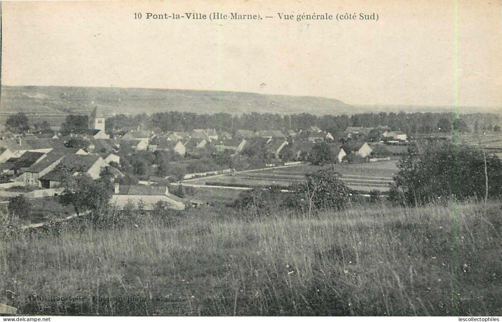 56040 - PONT LA VILLE - VUE GENERALE / COTE SUD