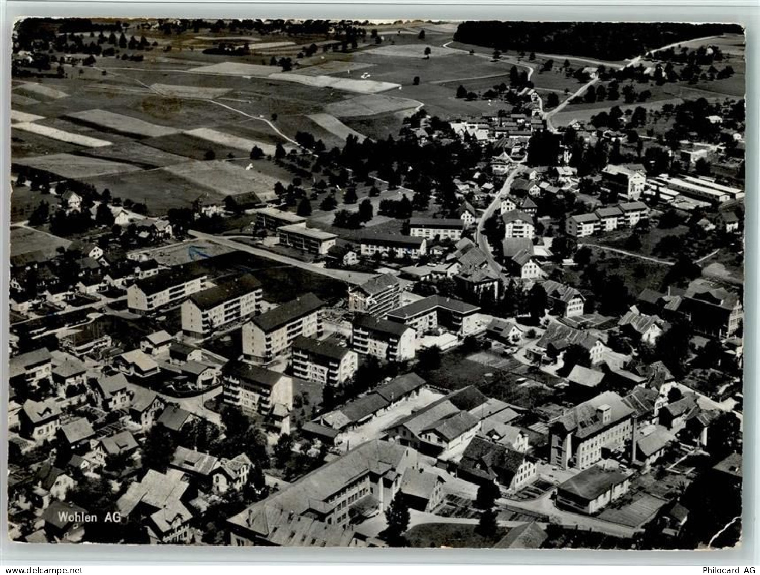 5610 Wohlen AG Gebrauchsspuren Fliegeraufnahme - 13117283