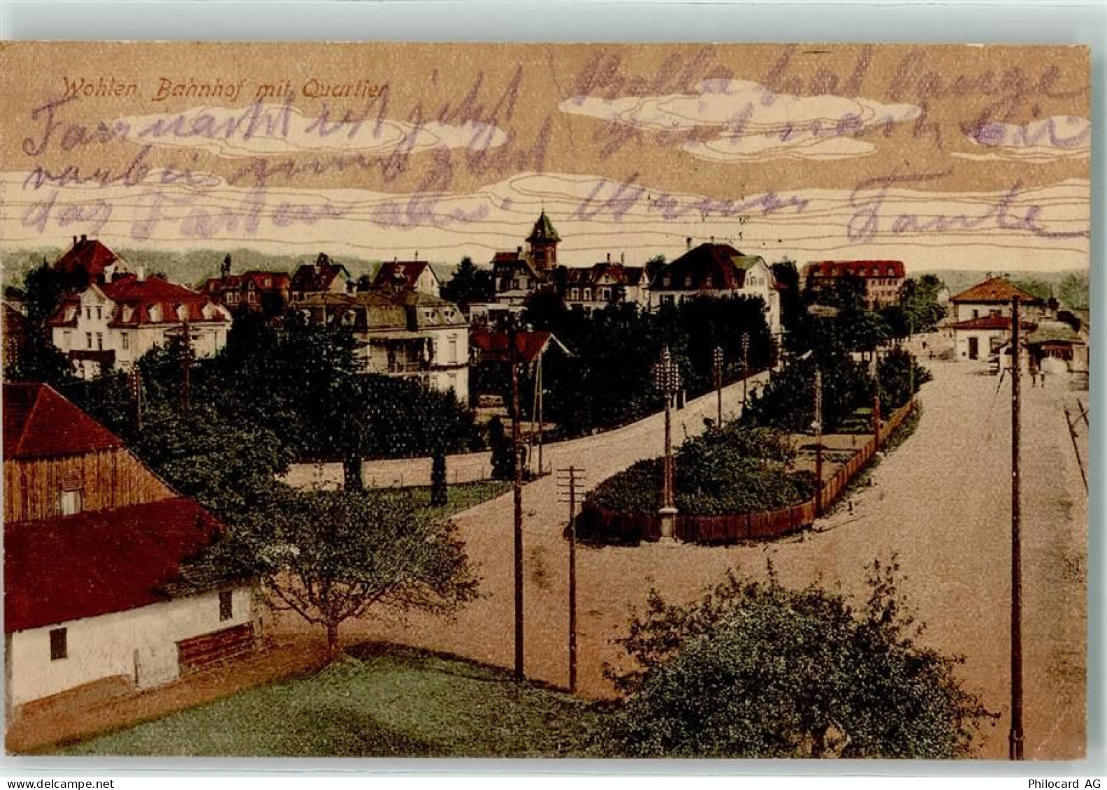 5610 Wohlen AG Künstlersteindruck Bahnhof mit Quartier - 13251296