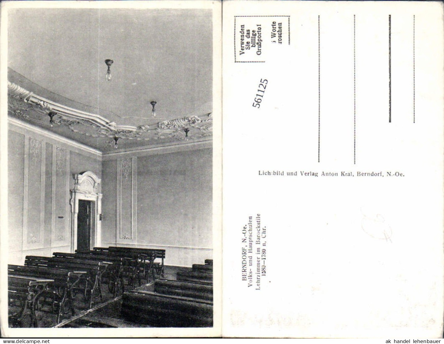 561125,Berndorf Klassenzimmer Schule
