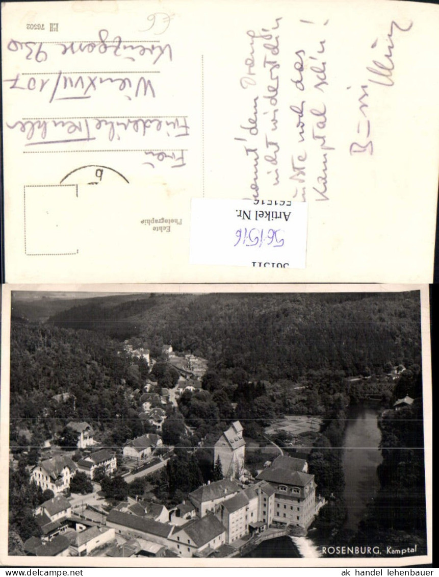 561516,Foto Ak Rosenburg Kamptal Rosenburg-Mold