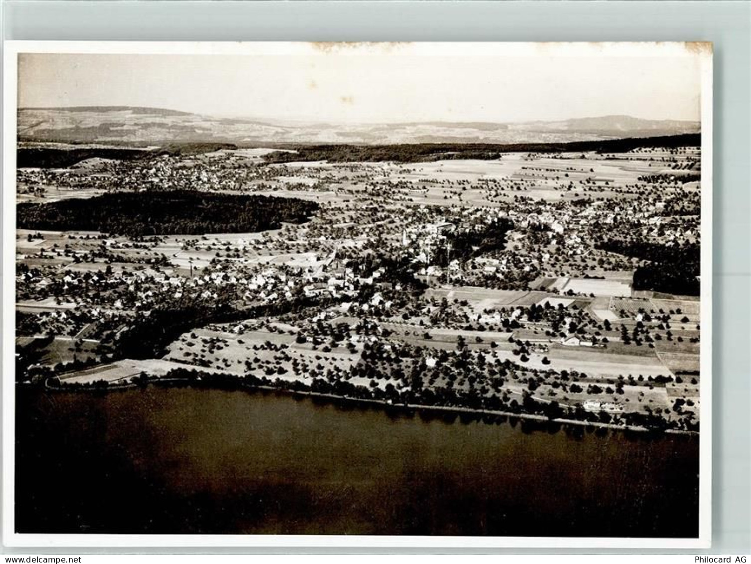 5616 Meisterschwanden - Fliegeraufnahme Ort handschriftlich - 10306426