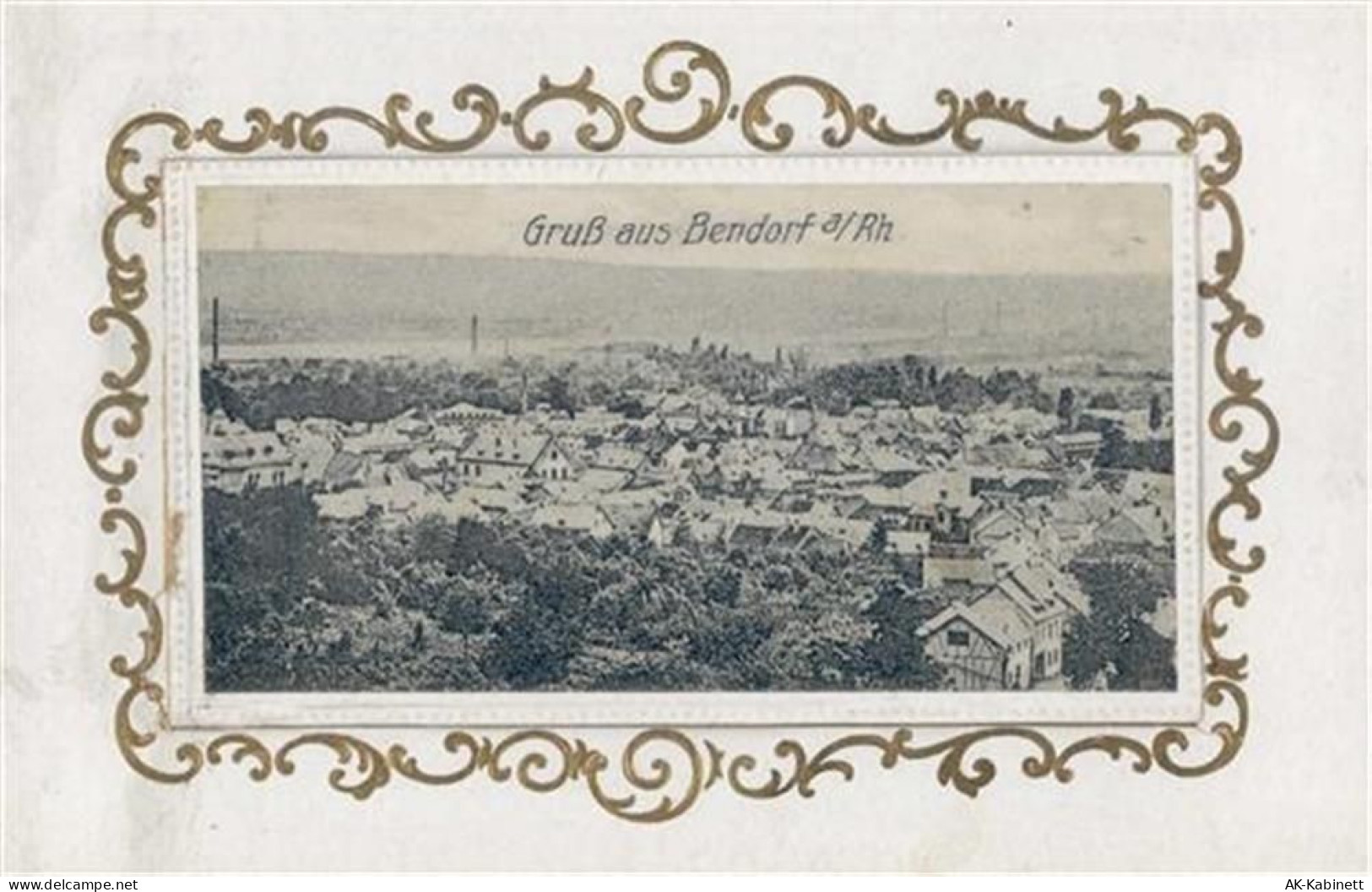 56170 W5413 Bendorf - Bendorf (5413) Leporello, Gesamtansicht II (kleine... - 55112663