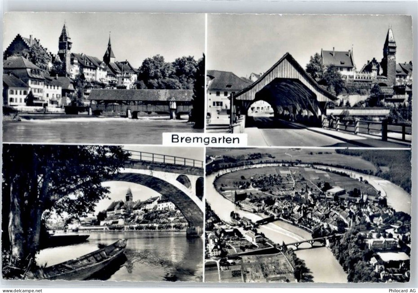 5620 Bremgarten AG - Brücke, Kirche, Fluss AKU1 - 51280861
