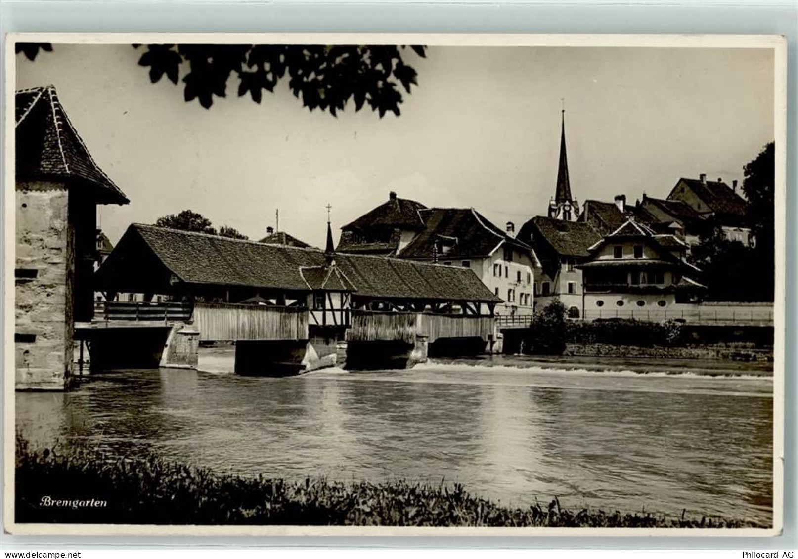 5620 Bremgarten AG - Gedeckte Holzbrücke - 10597710